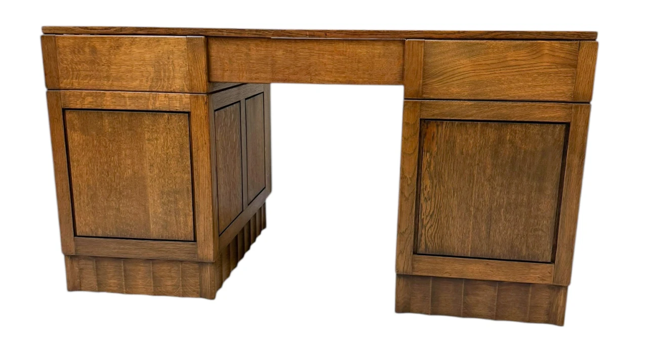 Art Deco Amsterdamse School Desk by Hildo Krop for Gebroeders Monsieur Steenwijk
